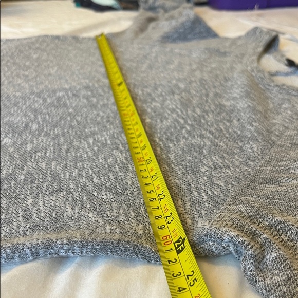 Lane Bryant Heathered Grey Terry Sweatshirt - Picture 7 of 10